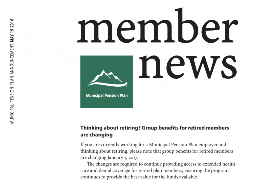 MPP Group Benefit Changes